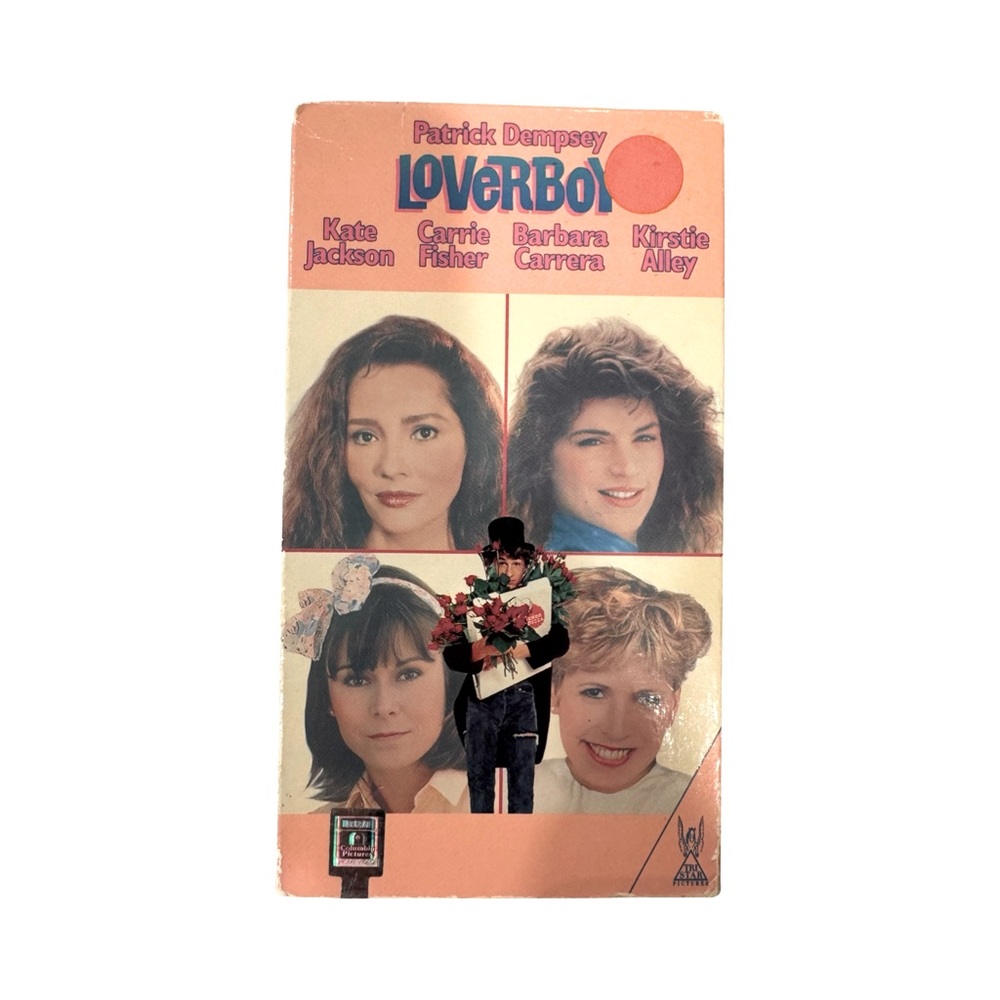 Loverboy VHS: 80’s Rom-Com: Patrick Dempsey: Rare: OOP